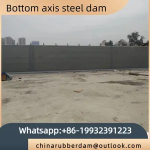 Steel Flap Water Gate Hydraulic Steel Dam Arc Machine Gate Integrated Stainless Steel Sewage Treatment Equipment thumbnail-2