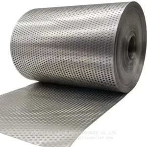 POWDER Coated Round Hole Perforated Metal Mesh,Stainless Steel Perforated and Hot Zin Perforated Plate thumbnail-3