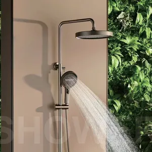 Adjust the Water Temperature at Will Durability and Safety Save Space and Easy to Operate Shower Column Set Series thumbnail-1