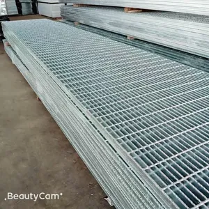 Hot-Dipped Galvanized Flat Bar Steel Grating for Outdoor Use thumbnail-2
