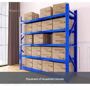 Multi-Tier Home Storage Shelf - Practical Household Organizer Rack for Efficient Space Management thumbnail-1