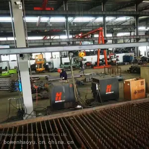 Used Gantry Cnc Plasma Flame Cutter With Hypertherm Maxpro200 thumbnail-1