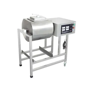 MO-QDMECH Food Grade Silicone Seal Vacuum Meat Marinating Machine RL050 Stainless Steel Tumbler Timer Control 35L-150L thumbnail-3