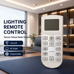 Smart Programmable Lighting Remote Control Long Range IR Sensor Programmer for Motion Sensor Light thumbnail-1