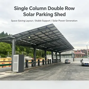 Commercial Solar Parking Structure for Large Scale PV Installation thumbnail-3