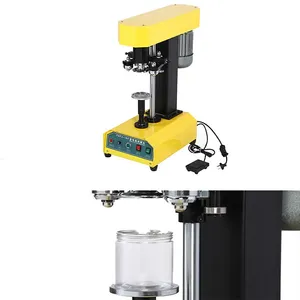 Mo-QDMECH Custom Can Diameter Sealing Machine BZ030 39-150mm Semi Automatic Can Sealer Seaming Capper for Food Beverage Tin Aluminum Can thumbnail-4