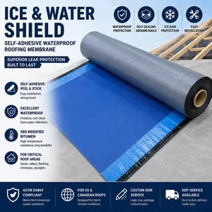 OEM Self Adhered Ice and Water Shield Membrane for Roofing Suppliers thumbnail-1