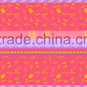 Flower Printing of Brushed 100% Polyester Fabric for Making Bedding Set thumbnail-1