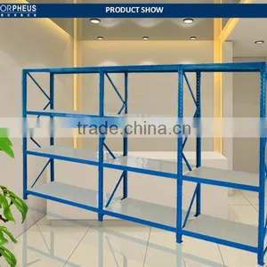 High End Shelf Metal Furniture 4 Tier Supermarket Steel Storage System Quality Choice thumbnail-2