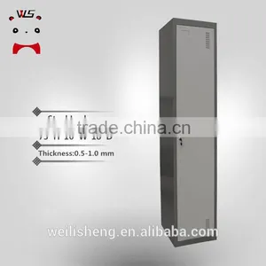 Industrial Single Door Steel Clothes Cabinet/Metal Locker/Steel Wardrobe thumbnail-4