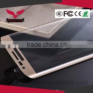For Samsung Galaxy S6 Edge Tempered Glass Transparent thumbnail-5
