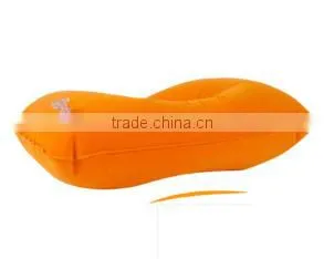 U-Shaped Inflatable Travel Cushion Neck Pillow Soft Camping Air Pillow thumbnail-3