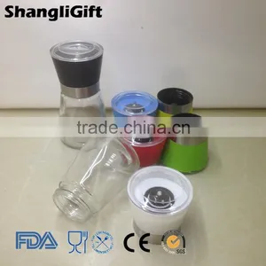 Glass Spice Bottle Grinder/pepper And Salt Mill thumbnail-3
