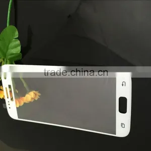 3D Full Cover Silk Screen Print Edge to Edge Tempered Curved Glass Sreen Protector for Samsung S7 thumbnail-1