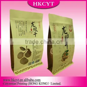 High Quality Hot Sale Flat Bottom Kraft Paper Bag thumbnail-3