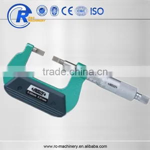Insize 3232-25AC Blade MIcrometer, Ratchet Stop, 0-25mm Range Quality Choice thumbnail-1