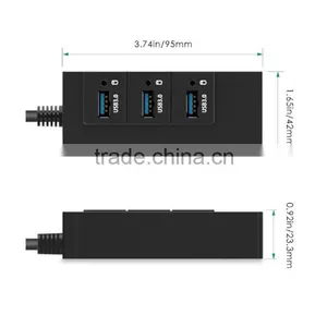 Hot Plug USB-C to RJ45 3.0 USB Port Power Powerline Adapter Hub thumbnail-2