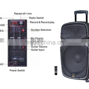 Portable pa Active Speaker Systerm thumbnail-1