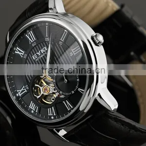 Black Men Fashion Dress Watch Mechanical Automatic Movement WM350 thumbnail-6