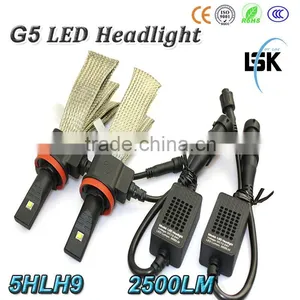 Single Beam 20w g5 Led Headlight 12v-24v LED Auto h9 Headlight Kit thumbnail-1