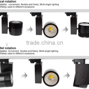 High Brightness 130lm/w 2*30W LED COB Tracklight thumbnail-5