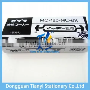 ZEBRA Marker Pen MO-120-MC-BK thumbnail-1