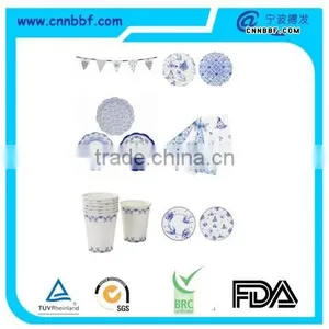 Hot Sells Blue and White Chinese Style Tableware Set thumbnail-1