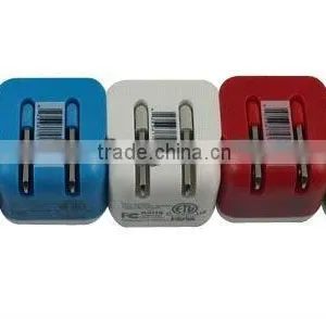 5V Micro USB Wall Charger for IPad,iPhone and Mobile Phones thumbnail-1