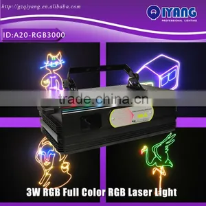 CNI 3000mW Full Color Rgb Animation Laser Projector thumbnail-1