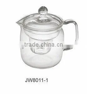 Heat Resistant Borosilicate Glass Teapot Infuser thumbnail-1