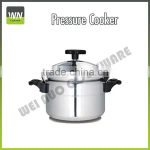 2016 Hot Sale Aluminium Pressure Cooker With Polishing Finish Outer and Sanding Finish Inner 3L-15L thumbnail-1