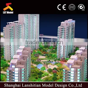 Architectural 3D Modeling With Led Lights, Residential Model Making Architecture thumbnail-1