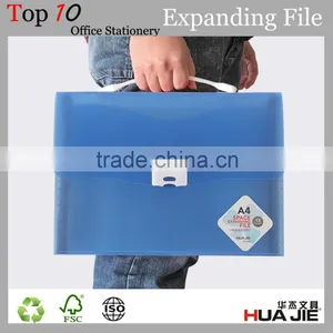 PP Expanding File Standard A4 Size Files Folder Carrying Case File Folder With Lock thumbnail-1