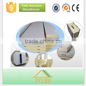Heat Insulation PU Coated Steel Sandwich Panel for Cold Storage thumbnail-1