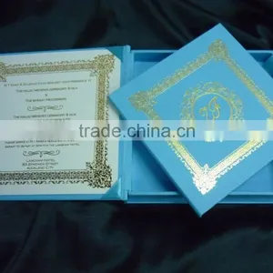 Foil Printed Wedding Invitation Box thumbnail-1