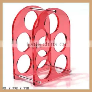 Fashion Design Acrylic Wine Display Rack for Wine thumbnail-3