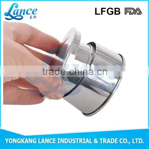 Hot Sale! Stainless Steel 304 Silk Screen Collapsible Cup IN CHINA thumbnail-3