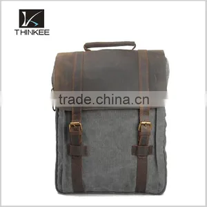 Customized Fashion New Products Various Colors Design Your Logo Canvas Messenger Bag thumbnail-1