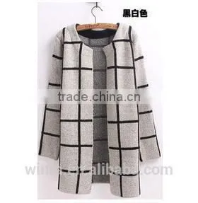 2014 Hot Sale New Launch Multi-colored Long-sleeve Woolen Cardigan Chic Sweater Quality Choice thumbnail-1