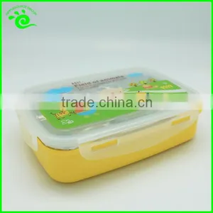 ~ 5 Compartment Stainless Steel Insulated Bento Container With Handle for Kids thumbnail-6