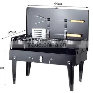 Fashion Portable Folding Charcoal Rotisserie Bbq Grill thumbnail-6