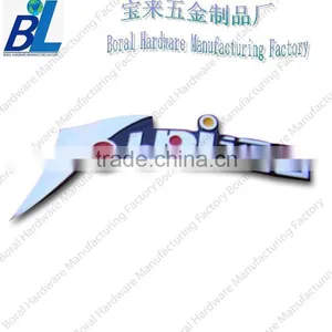 Colorful Metal Custom Building Nameplate thumbnail-1
