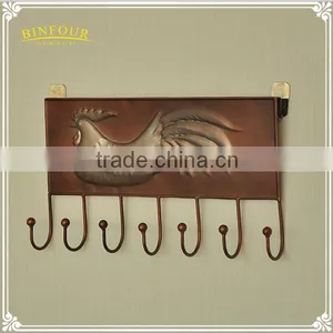 Factory Direct 12 Zodiac Living Room Metal Coat Rack Wall Hook thumbnail-5