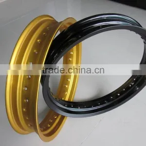 MT3.0 36 Holes Golden and Black Alloy Motorcycle Rims Wheel Rims thumbnail-3