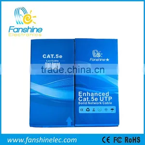 Fanshine 1000ft Cat5e Bare Copper Network Lan Cable 0.5mm CCA 4 Paris thumbnail-4