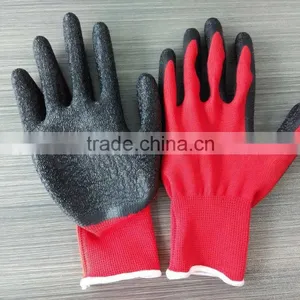 LATEX COATED SAFETY WORK GLOVES GARDEN GRIP MENS BUILDERS GARDENING thumbnail-1