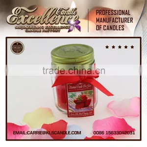 the Most Popular High Quality Scented Jar Glass Candle 6*11cm thumbnail-3