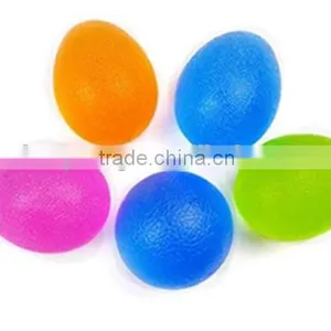 2014 Lastest TPR Egg Shape Exercise Ball Tpr Grip Ball, Customized Any Pantone Color, Custom Logo... thumbnail-1