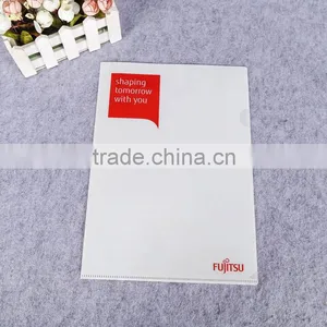 Business A4 L Shape File Folder Single Page Plastic File Bag pp Hard Case Document Holder thumbnail-1