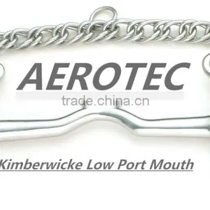 Wholesale Horse Tack Kimberwicke Low Port Mouth Horse Bits thumbnail-1